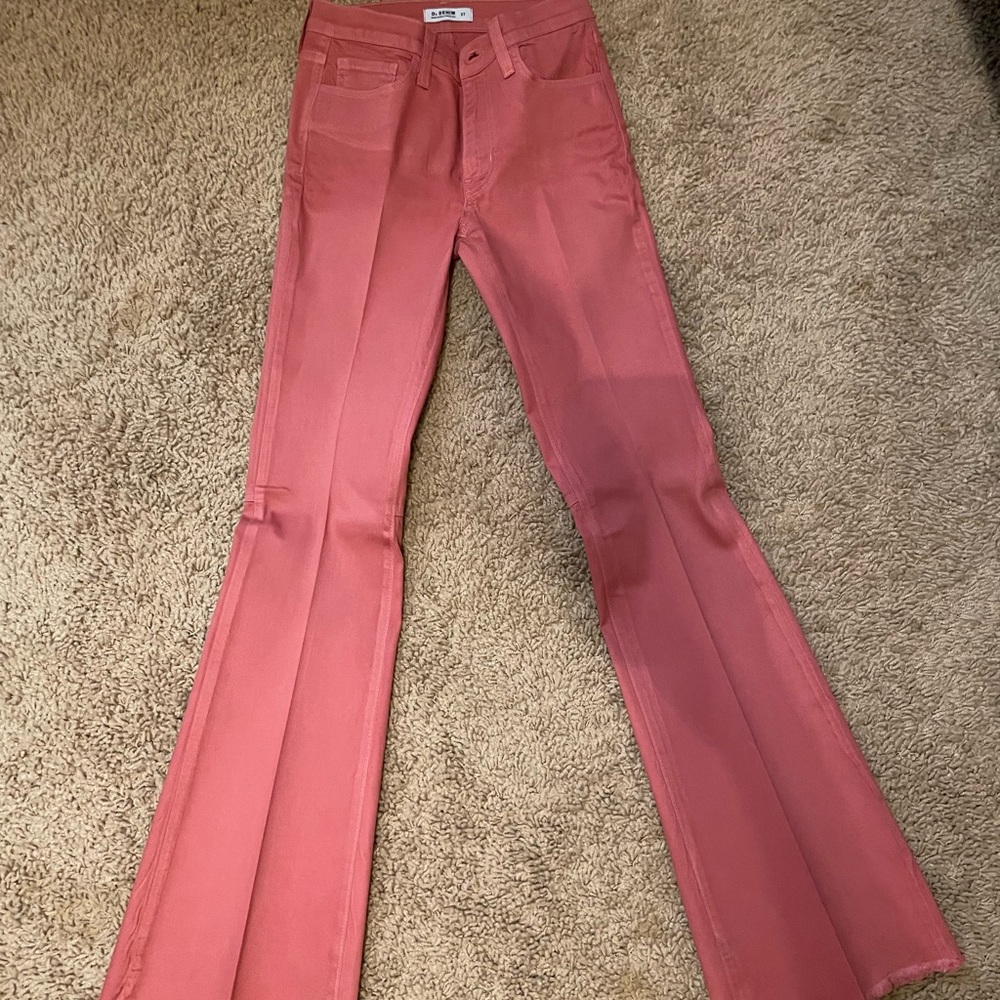 Coral Denim | inseam 35, Length 37 | frayed bottoms